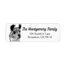 Search for alpaca return address labels Trendy