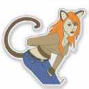 Search for furry tail stickers Cat
