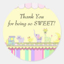 Search for circus baby shower stickers Thank you