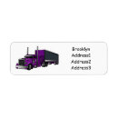 Search for tractor return address labels Truck