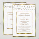 Recherche de fairy lights wedding invitations Moderne