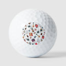 Search for new year golf balls Background