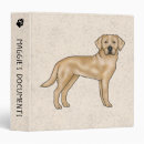 Search for yellow lab binders Dog