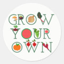 Search for organic farming stickers Garden