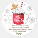 Search for hot cocoa stickers Hot chocolate bomb