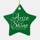 Search for shining star ornaments Christian