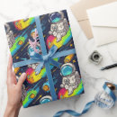 Search for cosmic wrapping paper Celestial