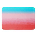 Search for pink ombre bath mats Blue