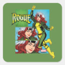 Search for rogue stickers Marvel comics