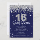 Search for birthday seasonal invitations Glitter
