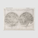 Search for vintage world map tissue paper Travel