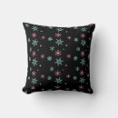 Search for pink snowflake pillows Festive