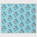 Search for ocean life wrapping paper Fish