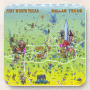 Recherche de dallas dessous de verres Le texas