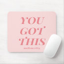 Search for inspirational quotes mousepads Modern