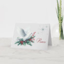 Recherche de peace dove christmas cards Religieux