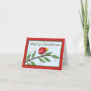 Search for branch christmas cards Red