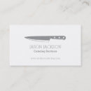 Search for knife business cards Professional