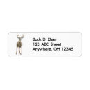 Search for whitetail deer return address labels Hunter