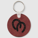 Search for horse shoe keychains Western