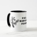 Search for fall harvest mugs Illustration