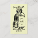 Recherche de chien vintage cartes visite Cru