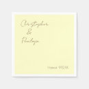 Search for pale yellow napkins Simple