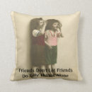 Search for best friend funny saying pillows Cute