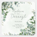 Search for invitation wedding stickers Eucalyptus