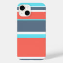 Search for blue and coral iphone cases Stripes