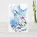 Search for winter robin christmas cards Berries