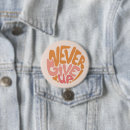 Search for orange and pink buttons Typography