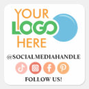 Search for create your own logo stickers Social media