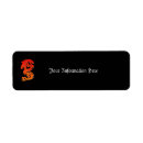 Search for chinese return address labels Dragon