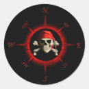 Search for vintage skull stickers Jolly roger