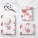 Recherche de papillon papier cadeau Girl