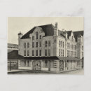 Recherche de bâtiment plat de fer cartes postales Train