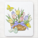 Search for flower basket mousepads Easter