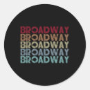 Recherche de broadway autocollants Comédie