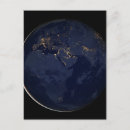 Search for satellite map postcards Night