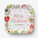 Search for christmas plates Red and green