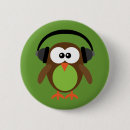 Recherche de hibou drôle badges Hiboux