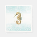 Search for seahorse napkins Tropical