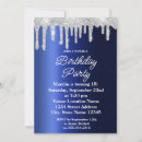 Search for blue drip invitations Party