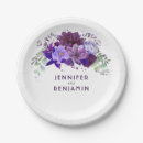 Search for violet floral plates Purple