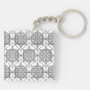 Search for black pattern keychains Line