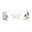 Search for red wedding return address labels Calligraphy