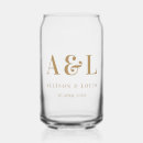Search for wedding beer glasses Minimalist