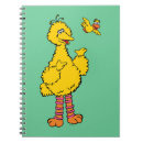 Search for sesame street notebooks big birds cousin