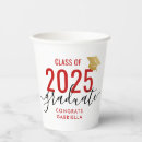 Search for graduation paper cups Class of 2022
